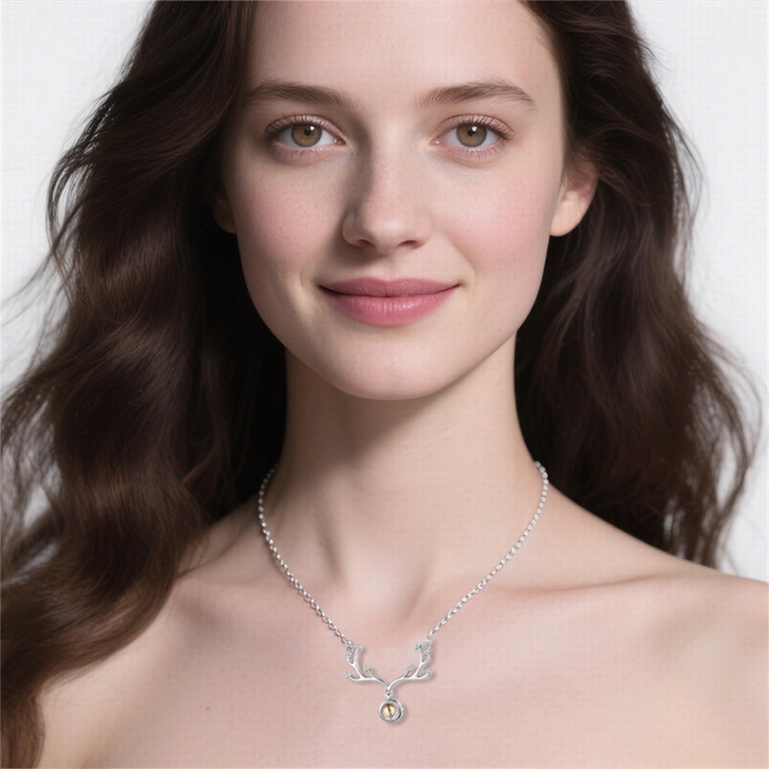 9mm Initial J Necklace Sterling Silver 925, Dainty Initial Letter J Necklace for Women Girls, Plated, Cubic Zirconia, 16-18"