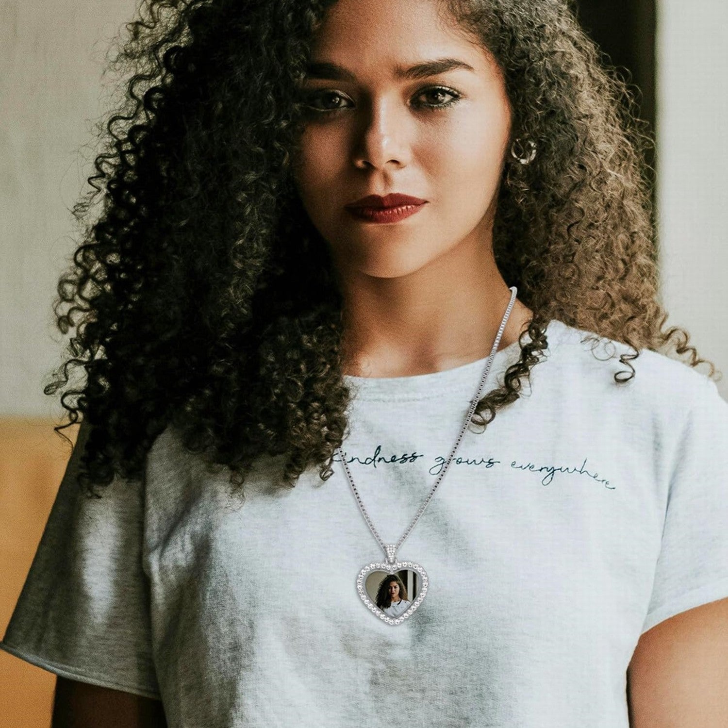 "May The Lord Bless You And Guard You" (Birkat Kohanim) Blessing Charm in Hebrew Text on 925 Sterling Silver Hamsa Hand & 19" Box Chain Necklace - Gift for Protection for Men & Women