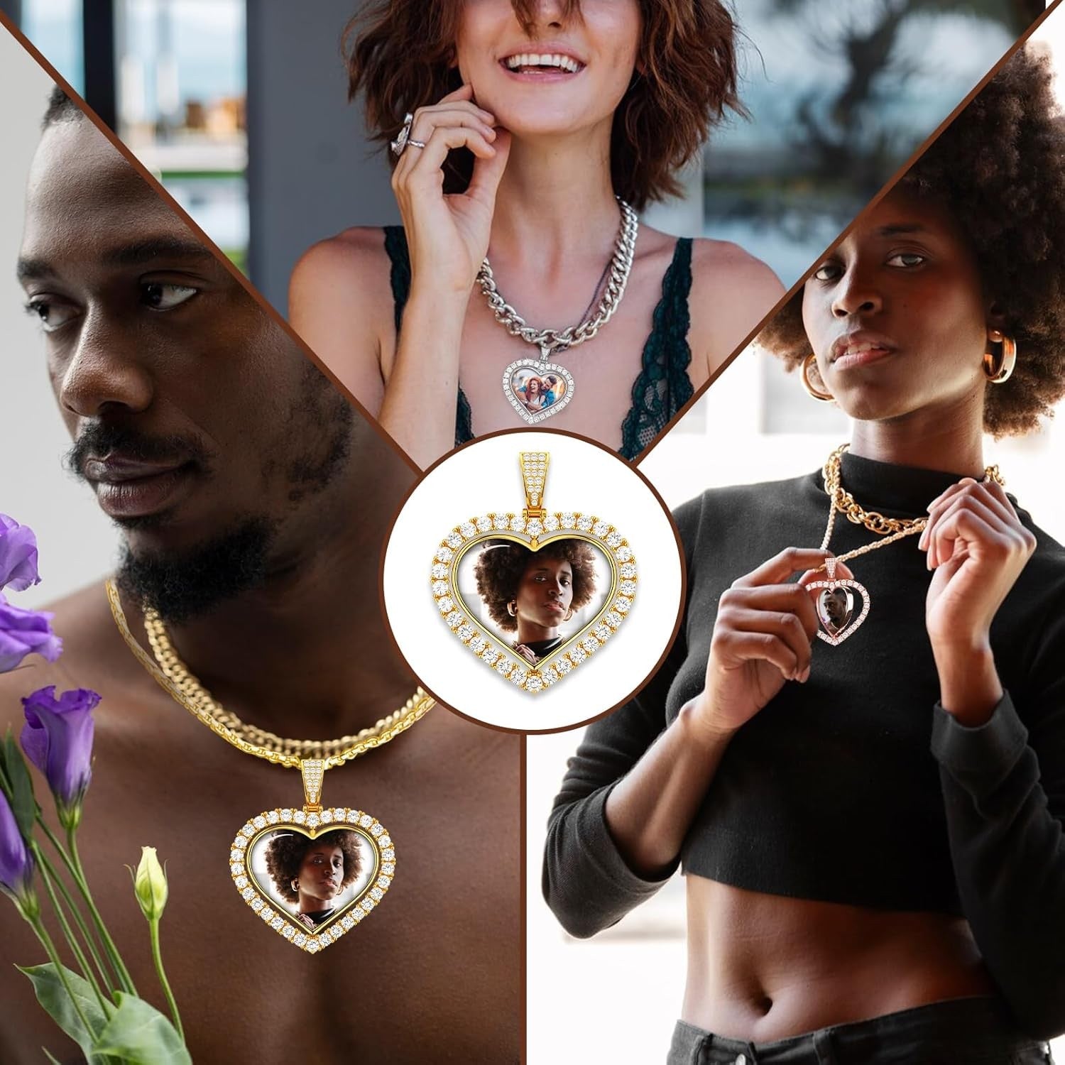 925 Sterling Sliver Custom Name Necklace Personalized Initial Necklaces Pendant Jewelry Gift for Her